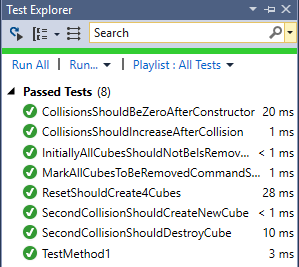 Test Explorer