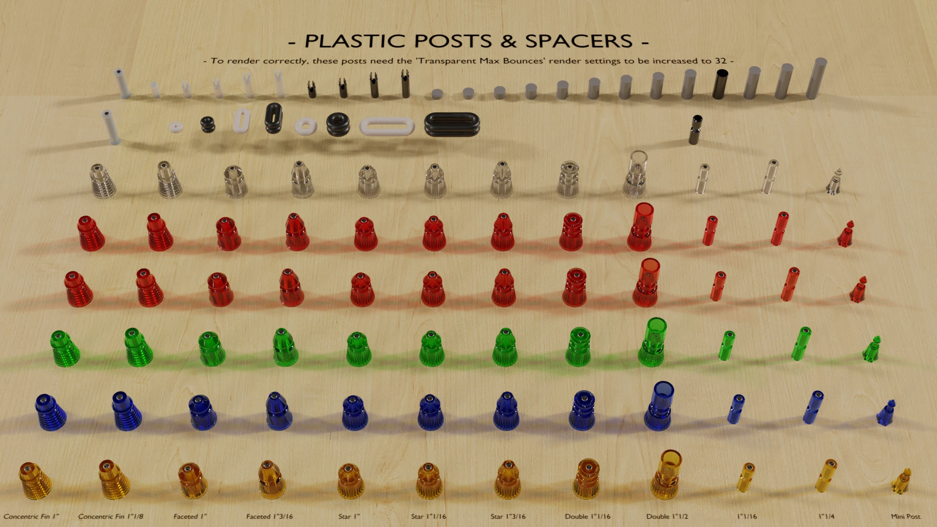 Plastic posts