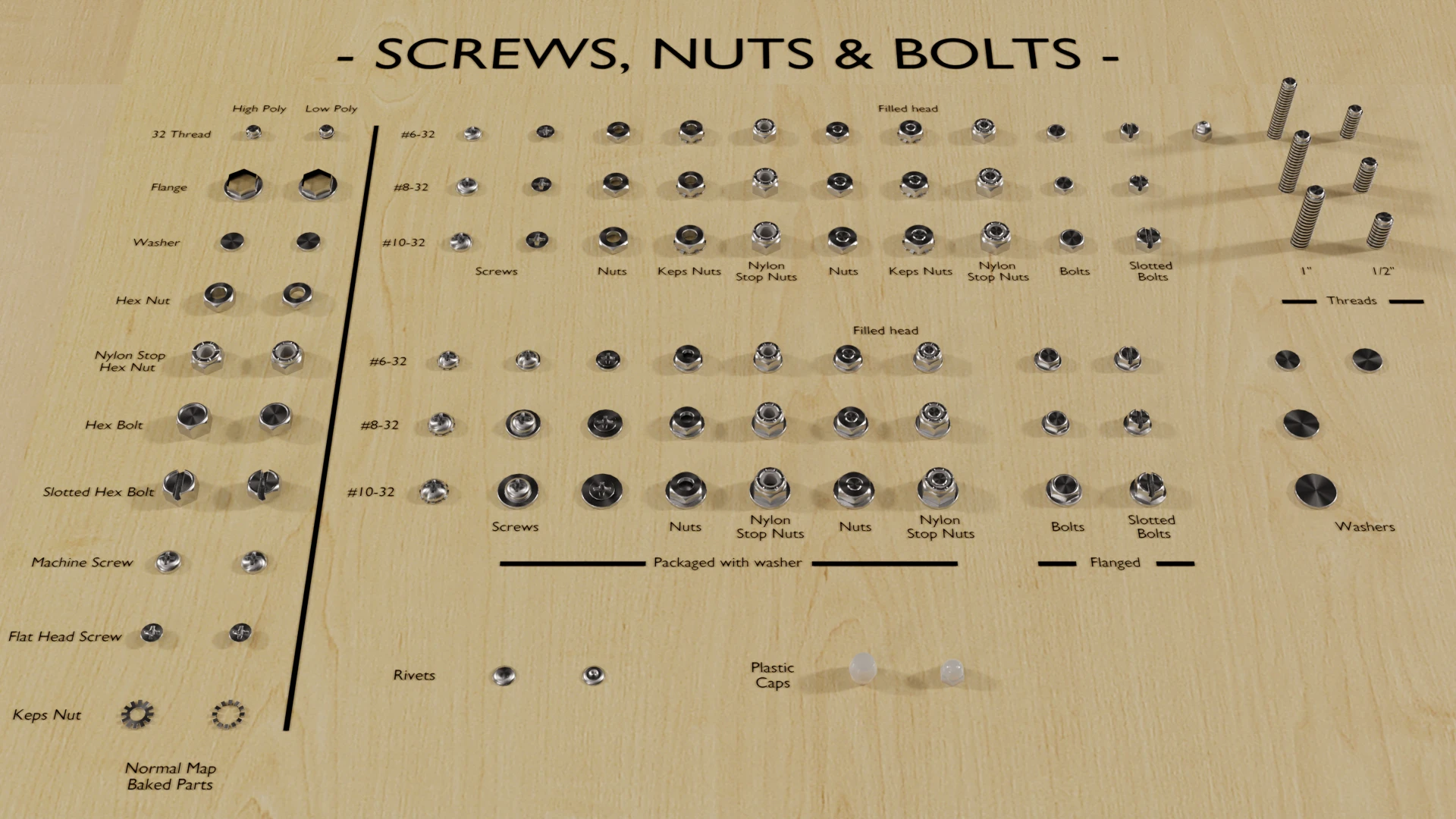 Screw Bolts & Nuts