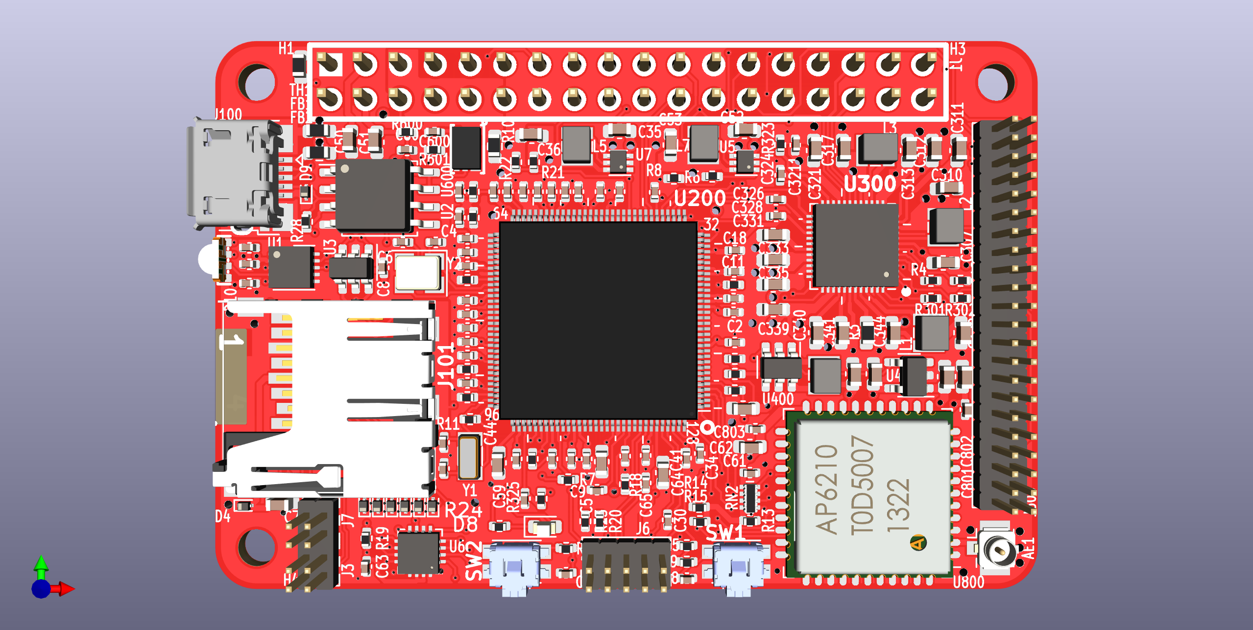 Sbc allwinner v3s, from the project README