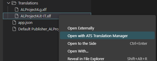 ATS Translation Manager