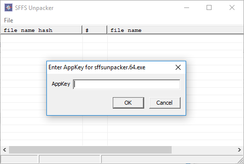 Enter App Key