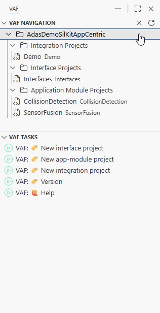 Navigation and task bar