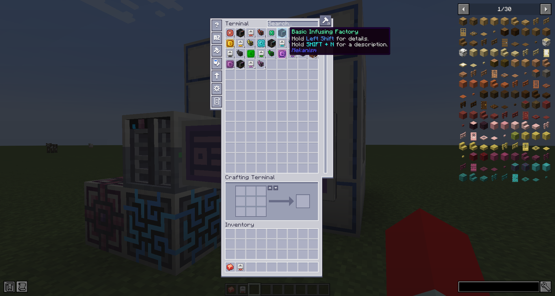 without this mod: Item tooltip