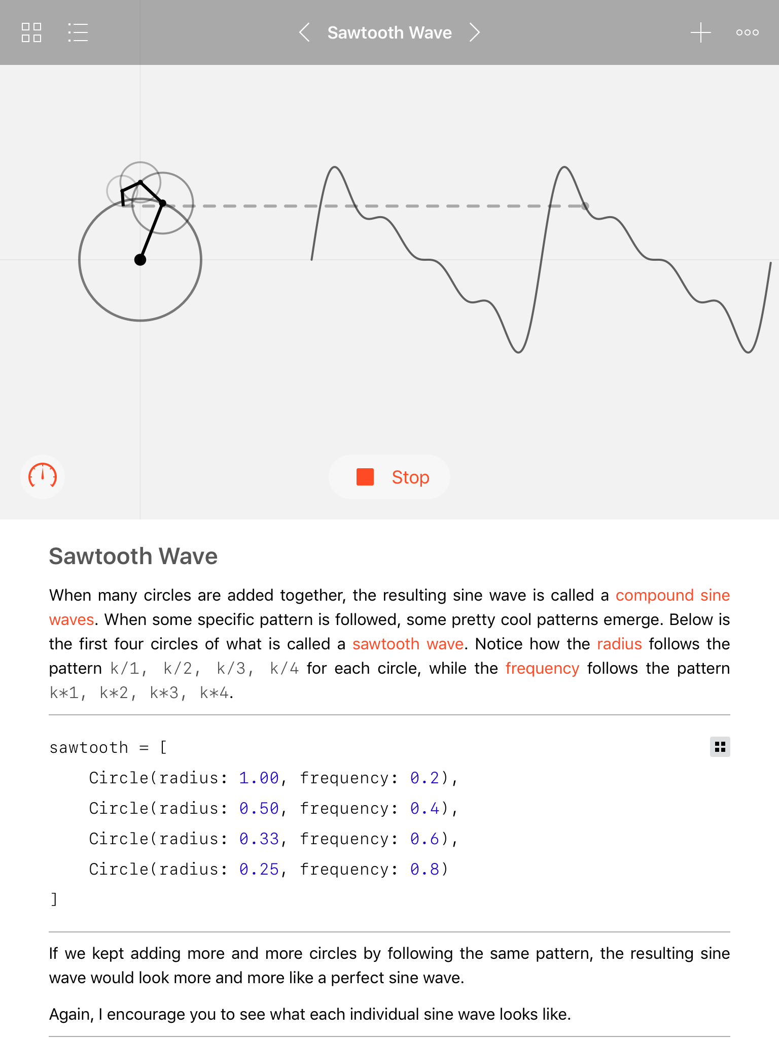 Sawtooth Wave