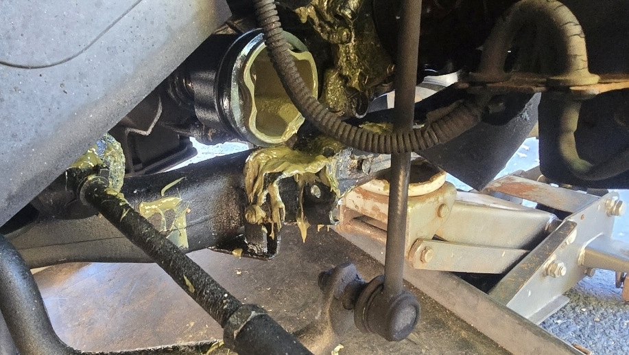 Steering and suspension maintenance tips showing shocks, struts, and tires