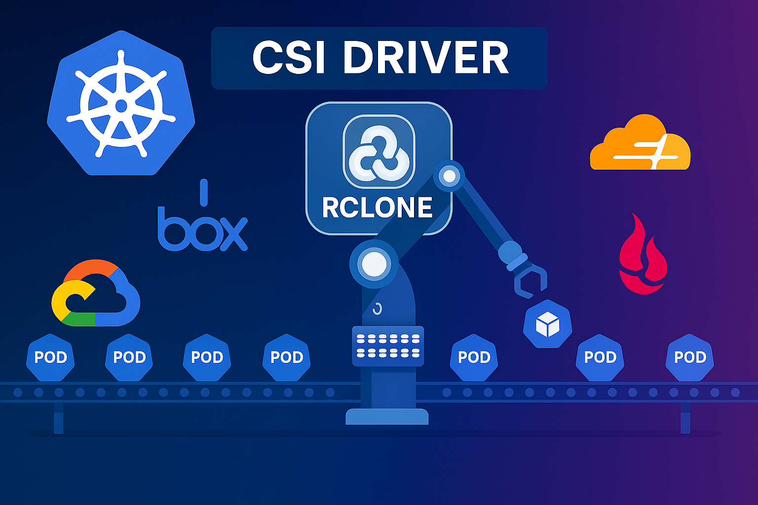 Rclone CSI Driver for Kubernetes