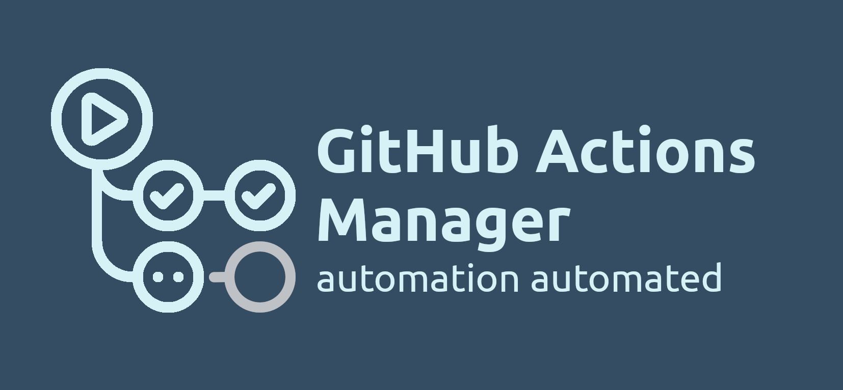 GitHub Actions Manager