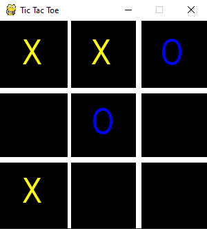 Image of Tic Tac Toe Game Play