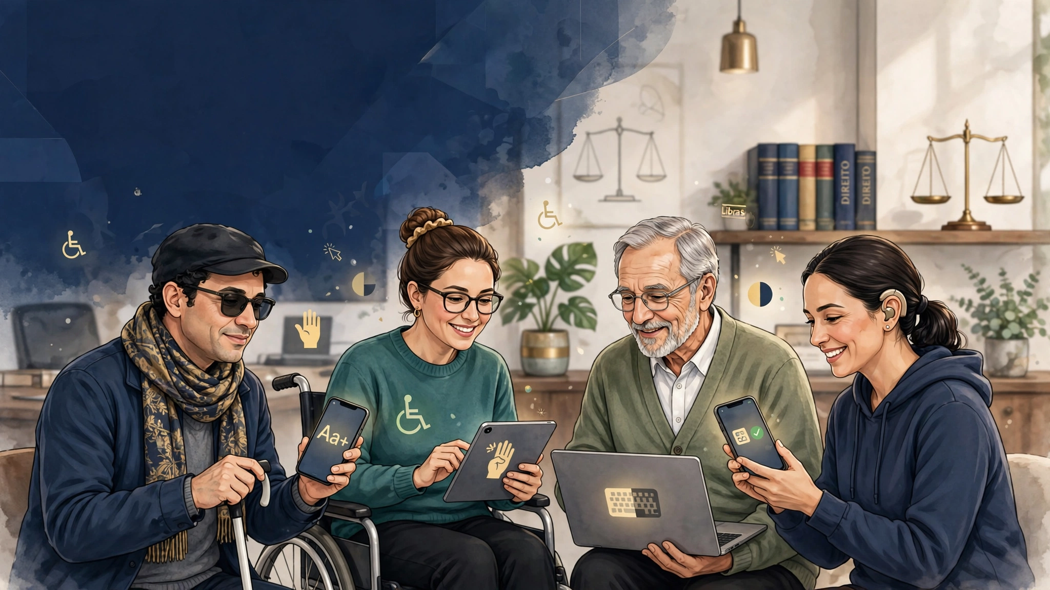 Acessibilidade digital e inclusão - Advocacia Vera Catarina - Recursos para pessoas com deficiência