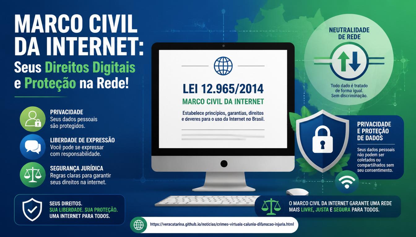 Marco Civil da Internet – Direitos digitais e proteção na rede – Advocacia Vera Catarina