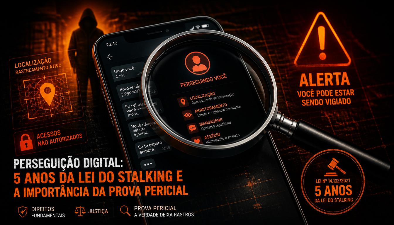 Perseguição Digital e Stalking – Prova pericial – Advocacia Vera Catarina