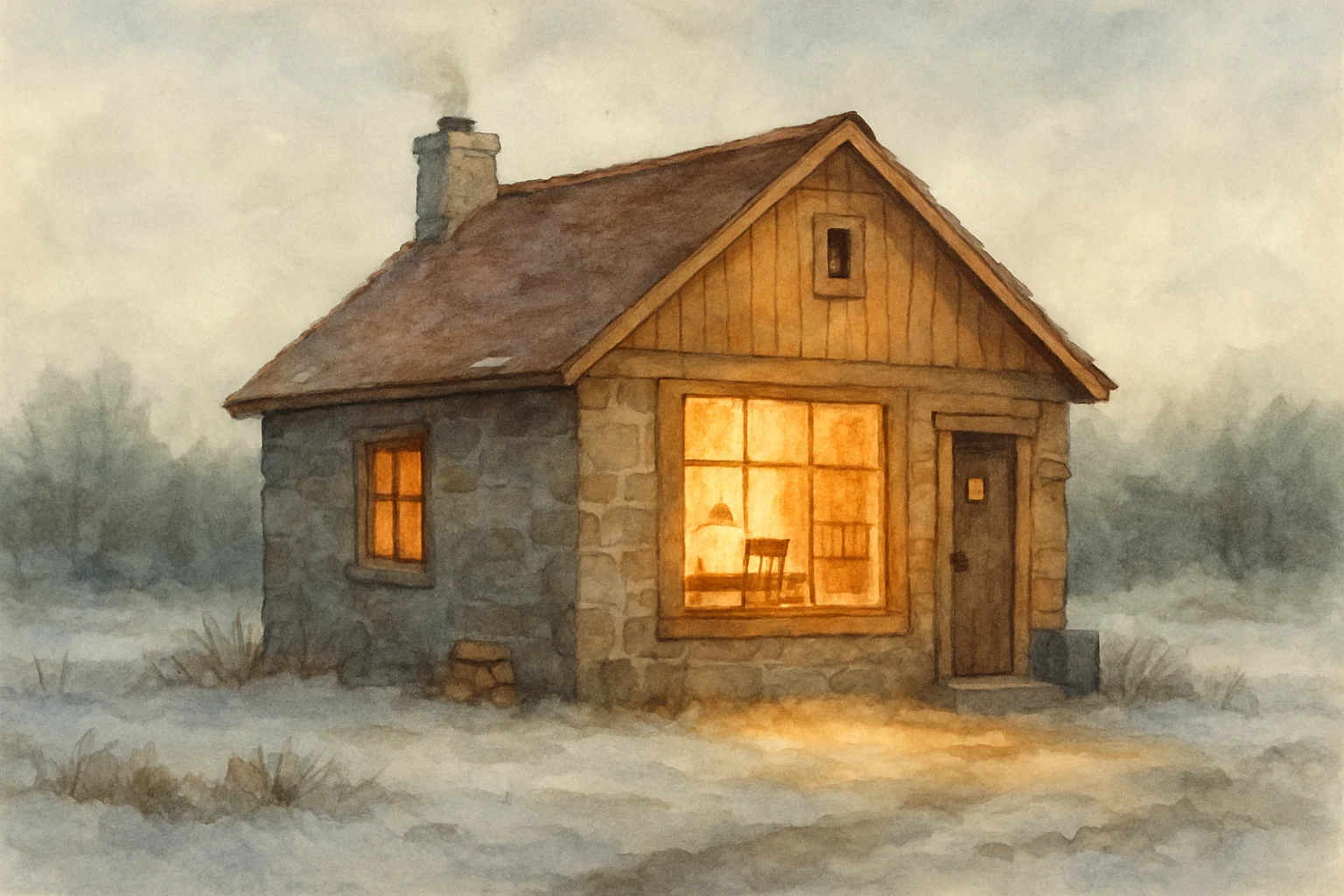 The East Window, Amber's home in Verglas