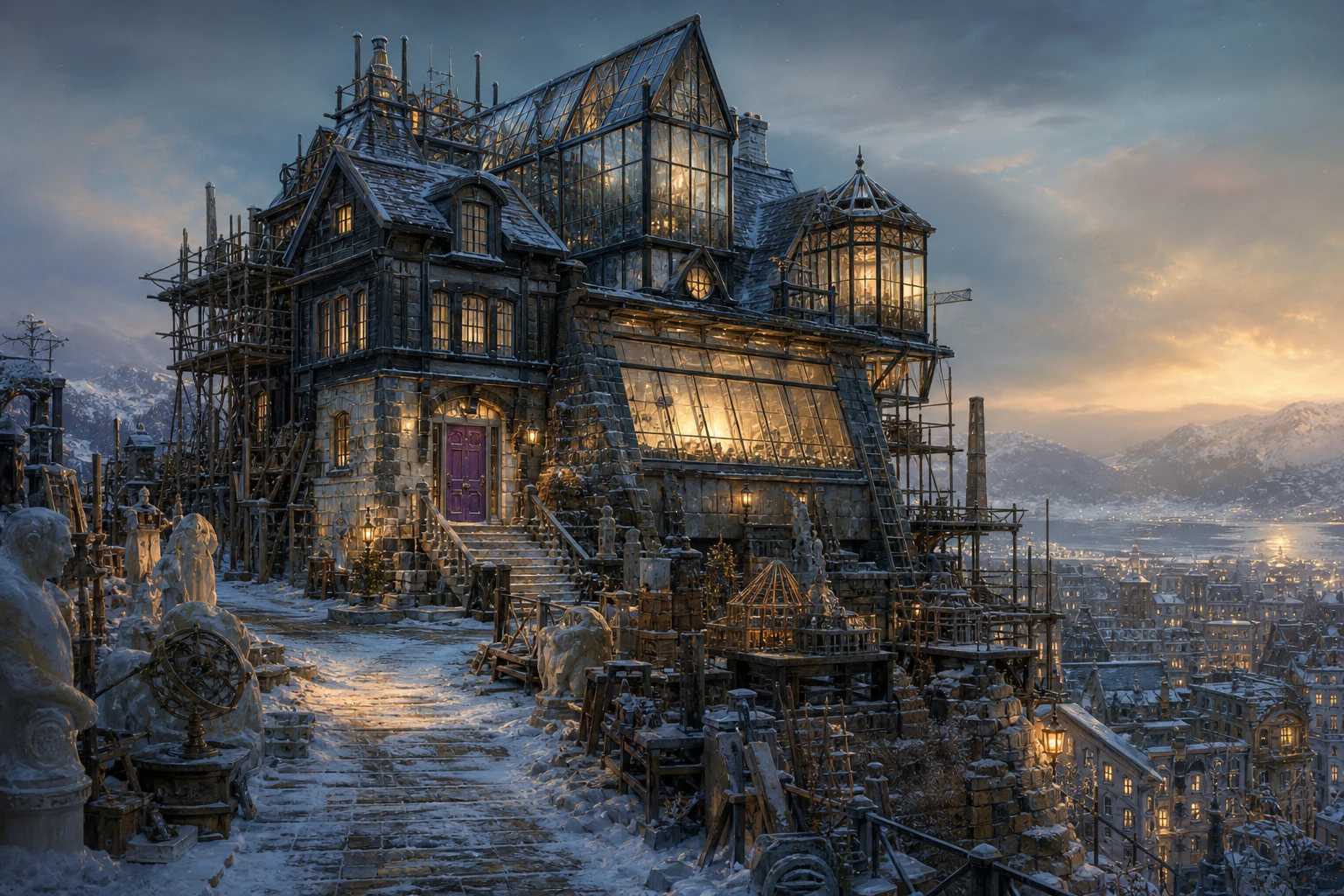 The Frostwright Atelier, Frostwright's home in Verglas