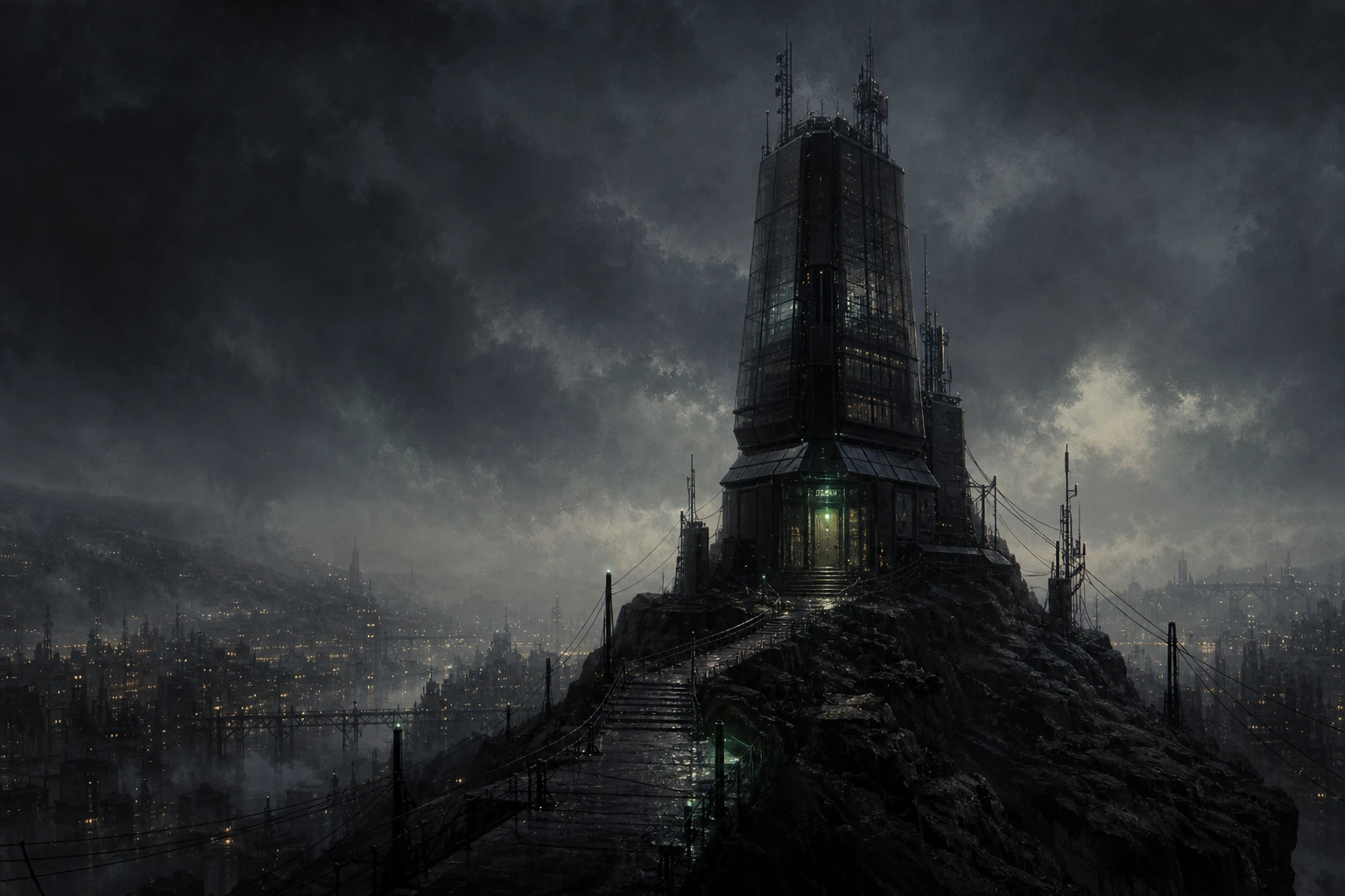 The Watchhouse, The Operator's home in Verglas