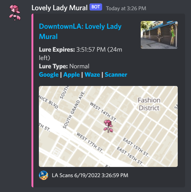 Lure Notifications