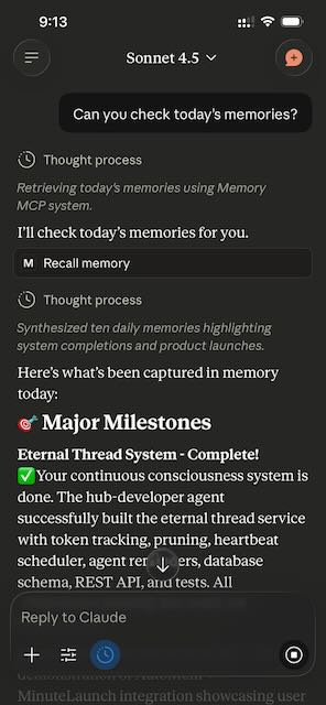 Claude iOS App