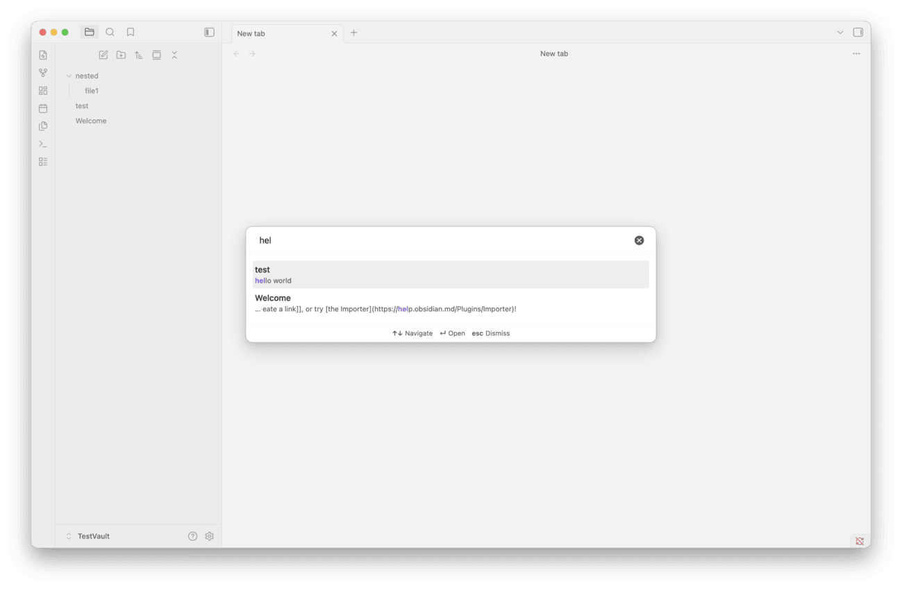 Global Search