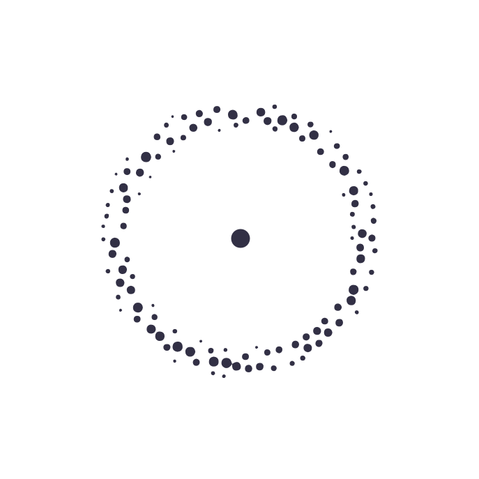 audioreactive logo "dot"
