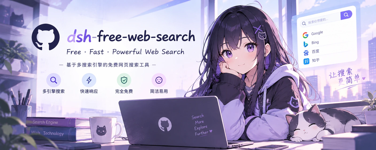 dsh-free-web-search — Free · Fast · Powerful Web Search