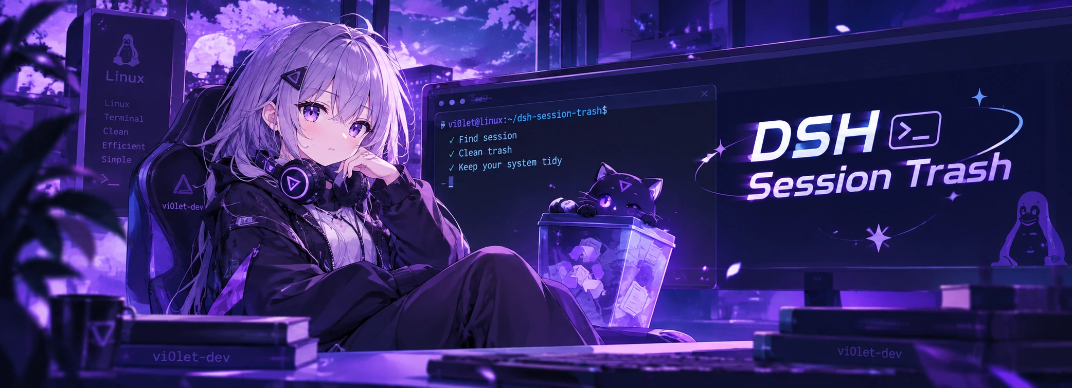 DSH Session Trash — 给 DeepSeek Harness 补上会话删除