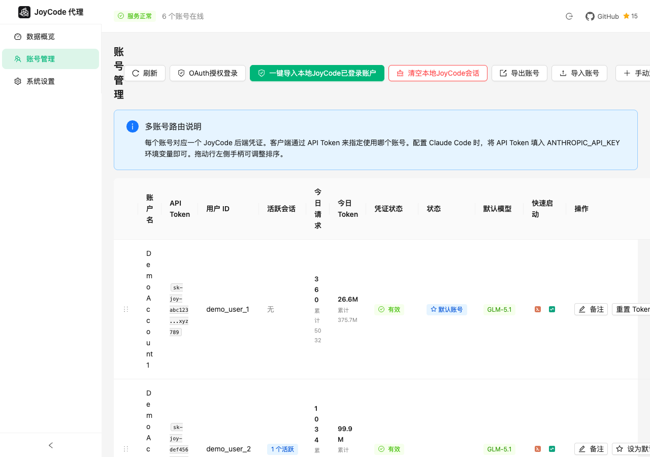 账号管理