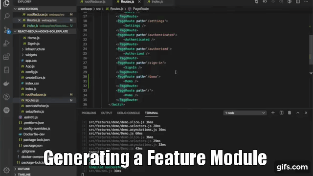 Generating Feature Modules