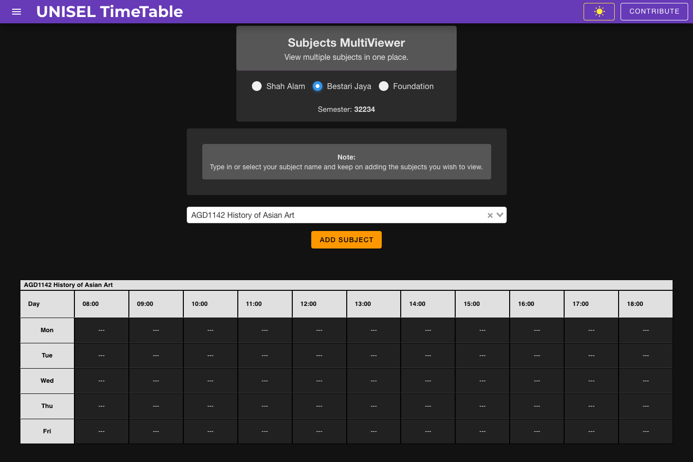 Subject Multiviewer