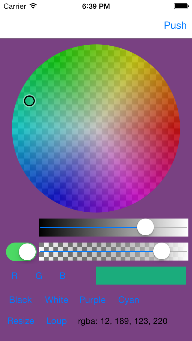 Color Picker - Circle