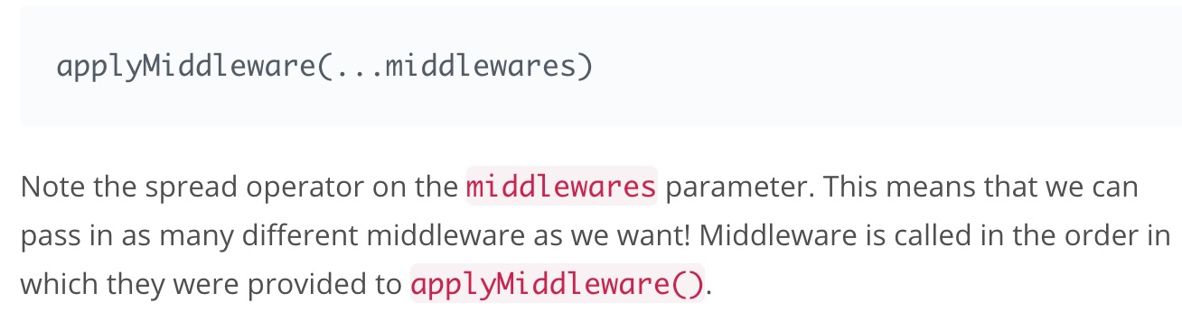 Redux Middlewares