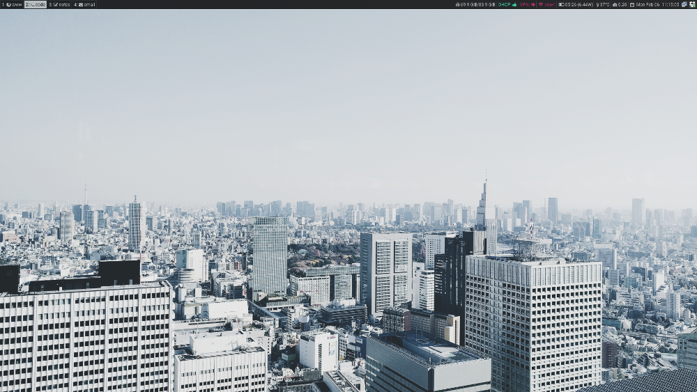 Tokyo Skyline Theme