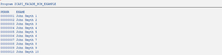 result