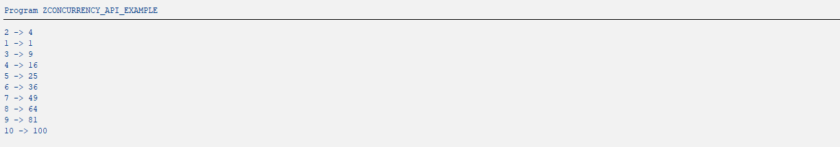 result