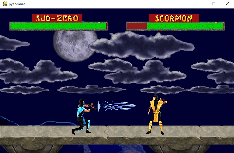 pyKombat screenshot