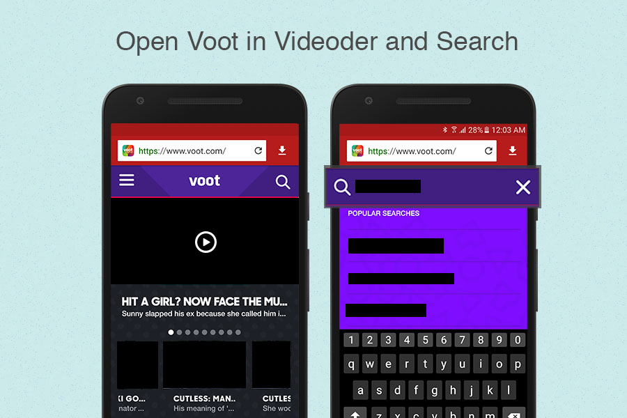 Download Voot videos using Videoder