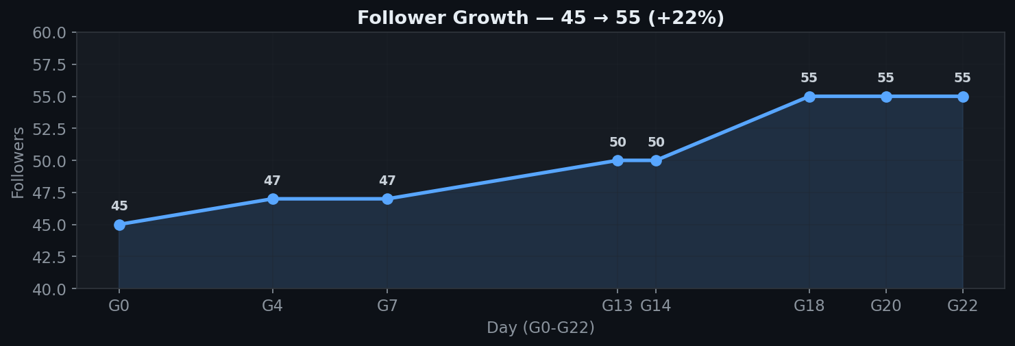 Follower Growth