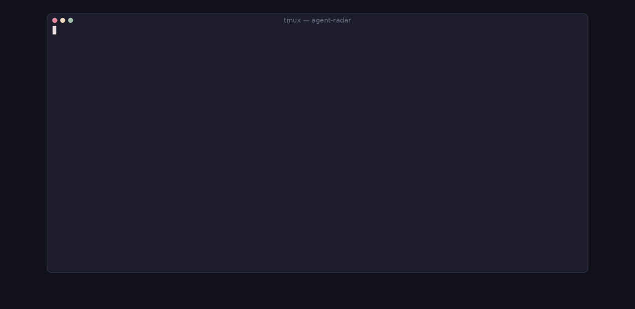 agent-radar showcase