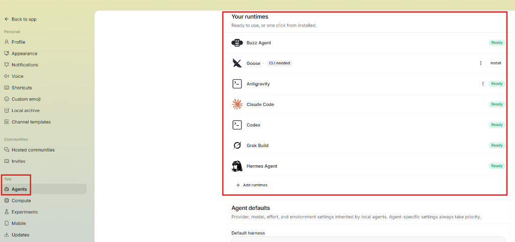 Step 1 - Settings Your Runtimes