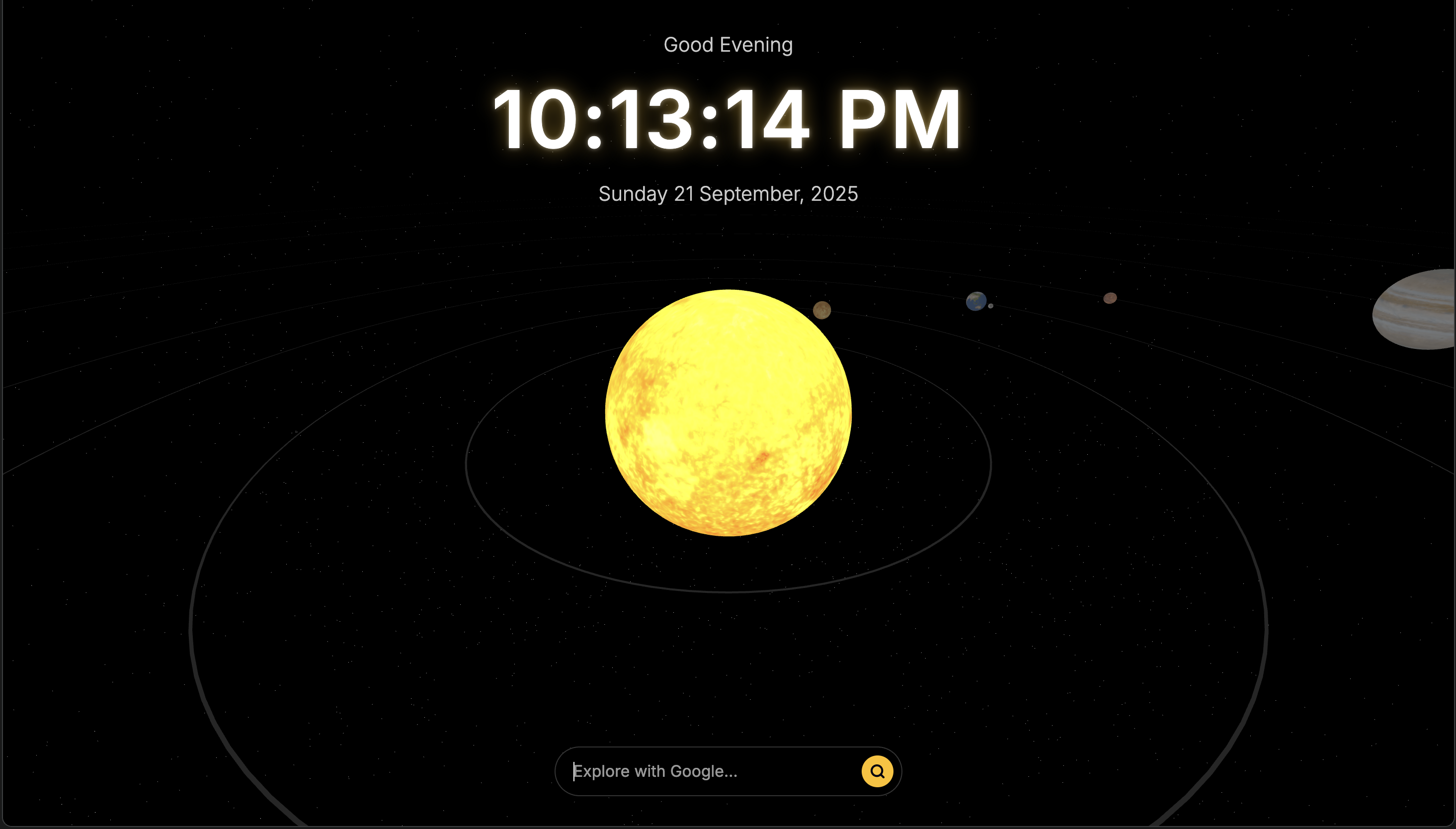 Solar System Preview