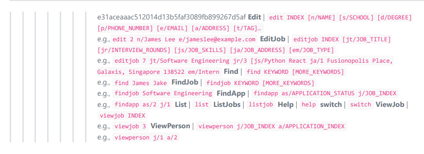 [PE-D][Tester C] Incorrect formatting in UG · Issue #221 · AY2425S2 ...