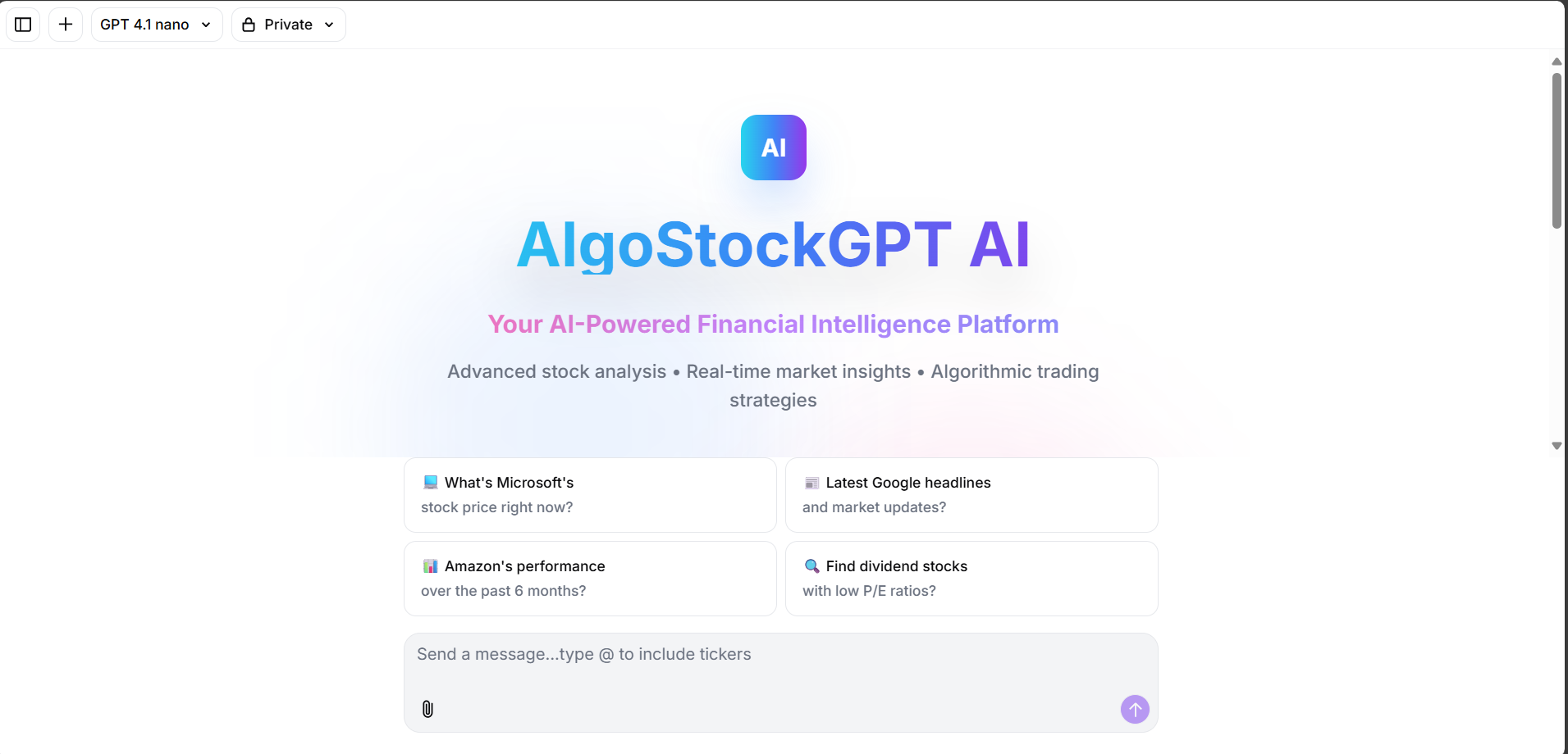 Landing Page