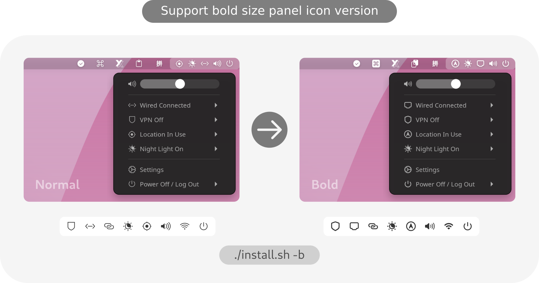 WhiteSur Icons screenshot 2