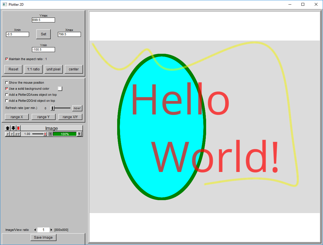 screenshot of helloWorldDemo