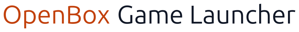 OpenBox Game Launcher