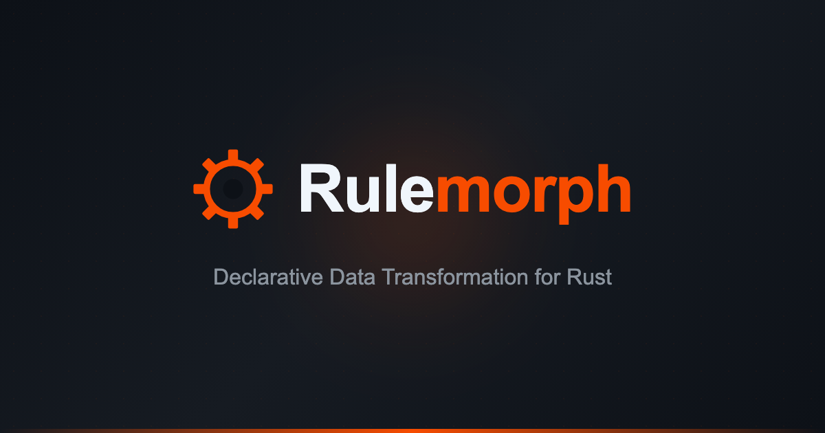 Rulemorph