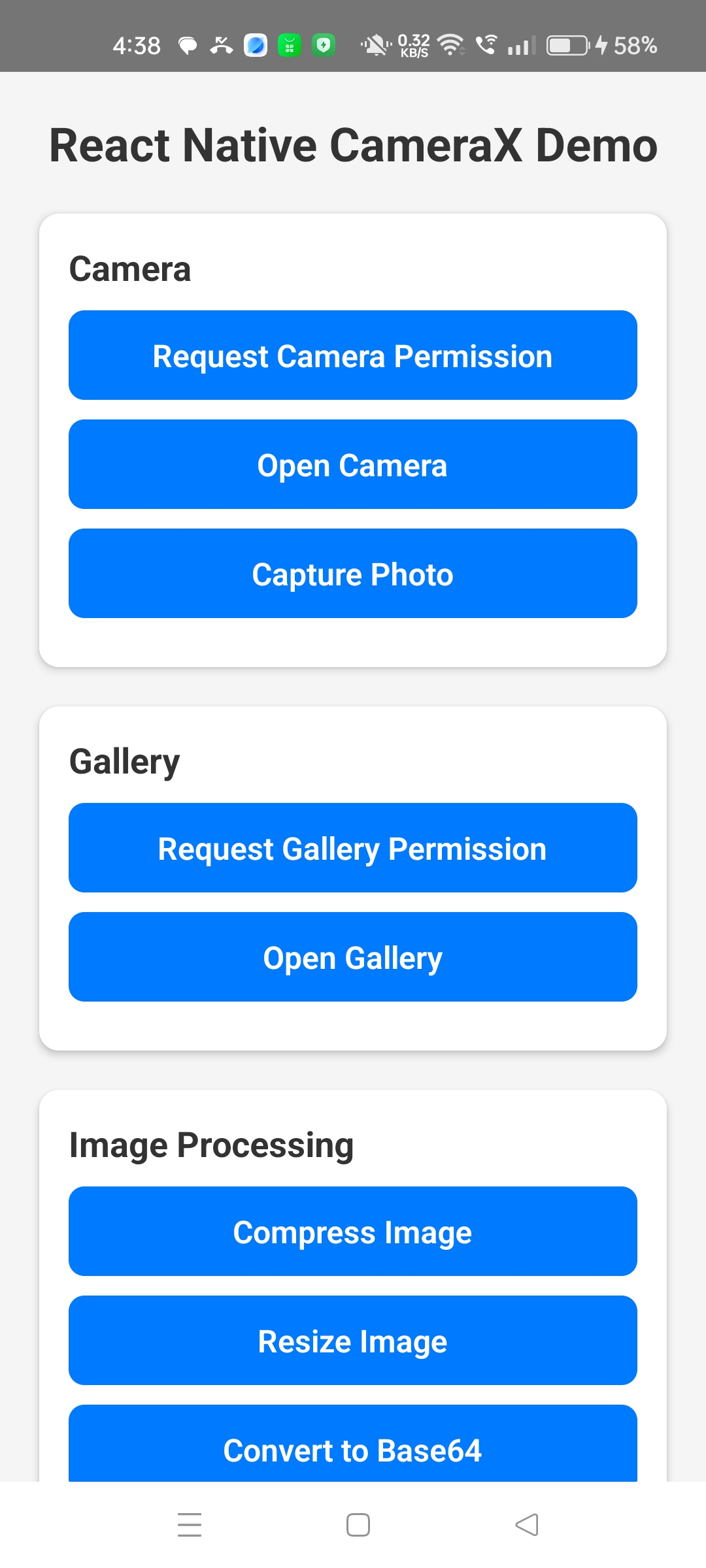 Top Bar Controls