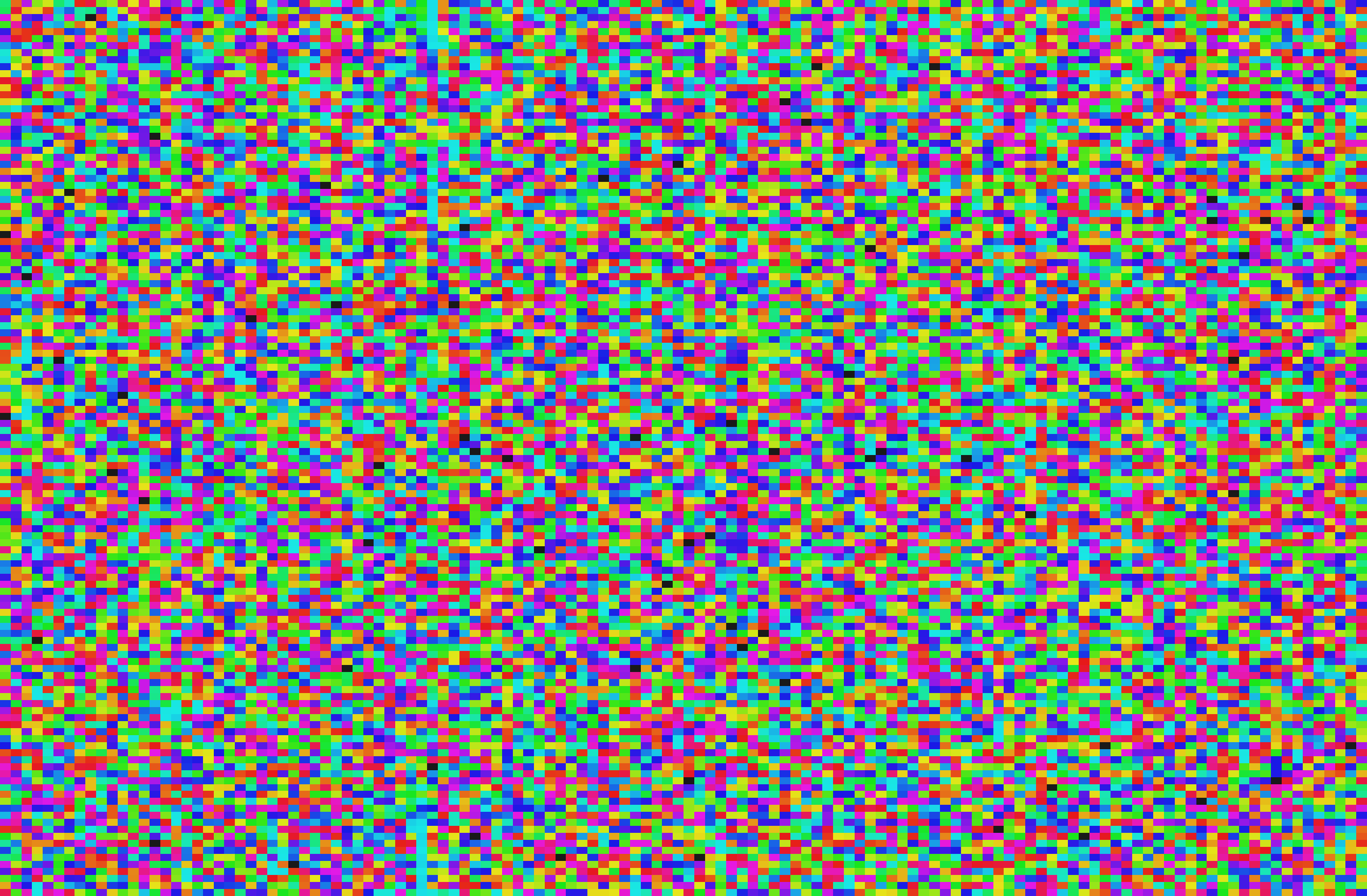 Quasi-random pixels