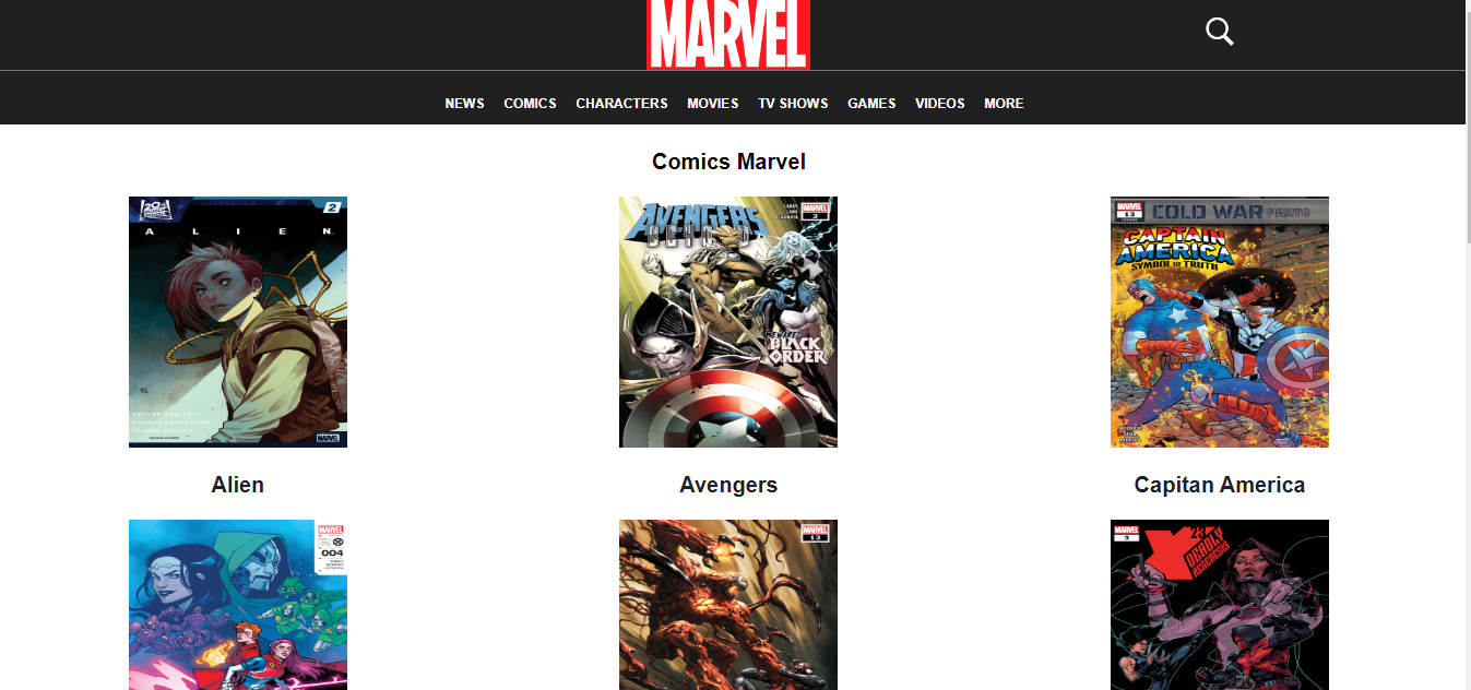 GitHub - BRAN95/App-Marvel: App Marvel desarrollada para fines academicos