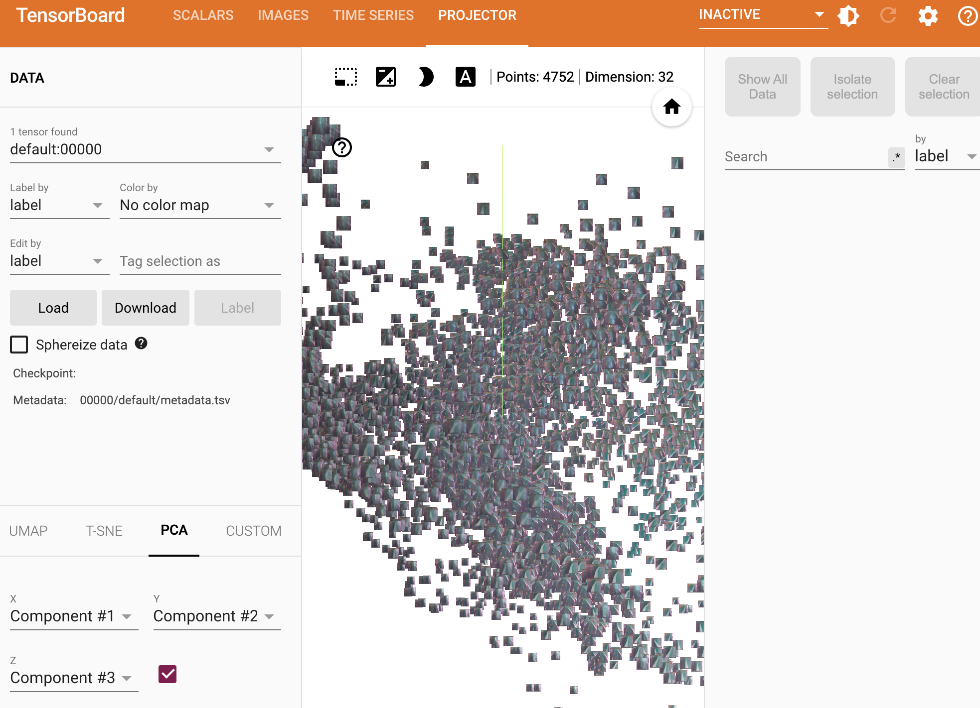 tensorboard-projection