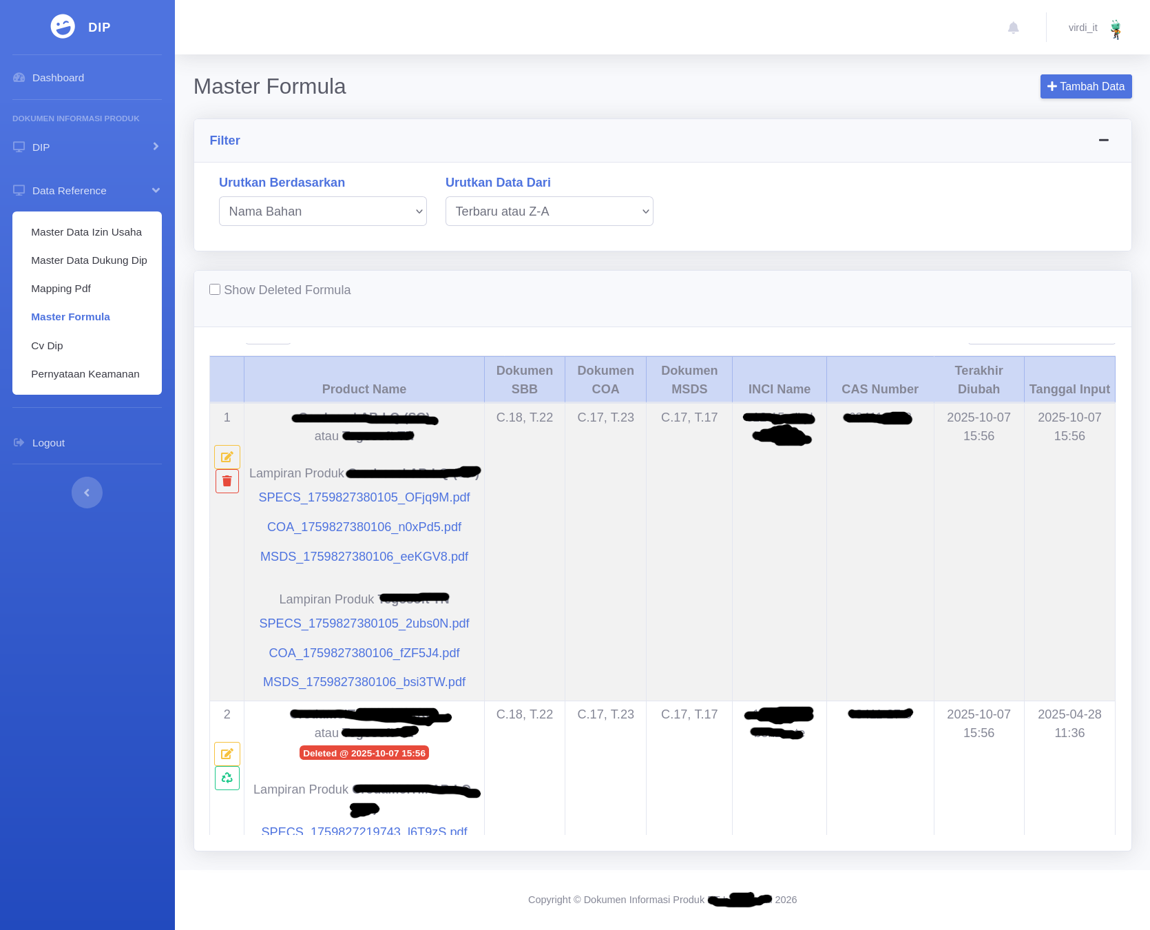 Python-based Document Information Generator System Screenshot 4